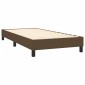 vidaXL Πλαίσιο Κρεβατιού Boxspring Σκούρο Καφέ 90 x 200 εκ. Υφασμάτινο