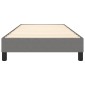 vidaXL Πλαίσιο Κρεβατιού Boxspring Σκούρο Γκρι 100x200 εκ. Υφασμάτινο