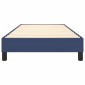 vidaXL Πλαίσιο Κρεβατιού Boxspring Μπλε 100x200 εκ. Υφασμάτινο