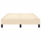 vidaXL Πλαίσιο Κρεβατιού Boxspring Κρεμ 120x200 εκ. Υφασμάτινο