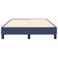 vidaXL Πλαίσιο Κρεβατιού Boxspring Μπλε 120x200 εκ. Υφασμάτινο