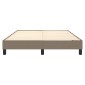 vidaXL Πλαίσιο Κρεβατιού Boxspring Taupe 140 x 190 εκ. Υφασμάτινο
