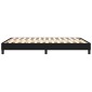 vidaXL Πλαίσιο Κρεβατιού Boxspring Μαύρο 140x200 εκ. Υφασμάτινο