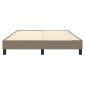 vidaXL Πλαίσιο Κρεβατιού Boxspring Taupe 140x200 εκ. Υφασμάτινο