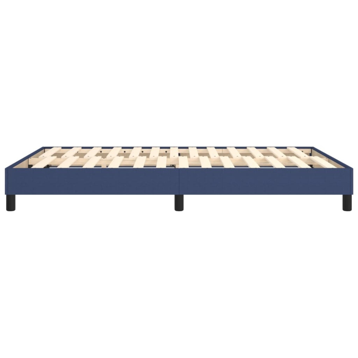 vidaXL Πλαίσιο Κρεβατιού Boxspring Μπλε 140x200 εκ. Υφασμάτινο