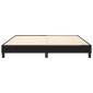 vidaXL Πλαίσιο Κρεβατιού Boxspring Μαύρο 160x200 εκ. Υφασμάτινο
