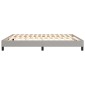 vidaXL Πλαίσιο Κρεβατιού Boxspring Ανοιχτό Γκρι 180x200 εκ. Υφασμάτινο