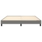 vidaXL Πλαίσιο Κρεβατιού Boxspring Σκούρο Γκρι 180x200 εκ. Υφασμάτινο