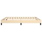 vidaXL Πλαίσιο Κρεβατιού Boxspring Κρεμ 180x200 εκ. Υφασμάτινο