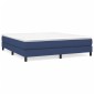 vidaXL Πλαίσιο Κρεβατιού Boxspring Μπλε 180x200 εκ. Υφασμάτινο