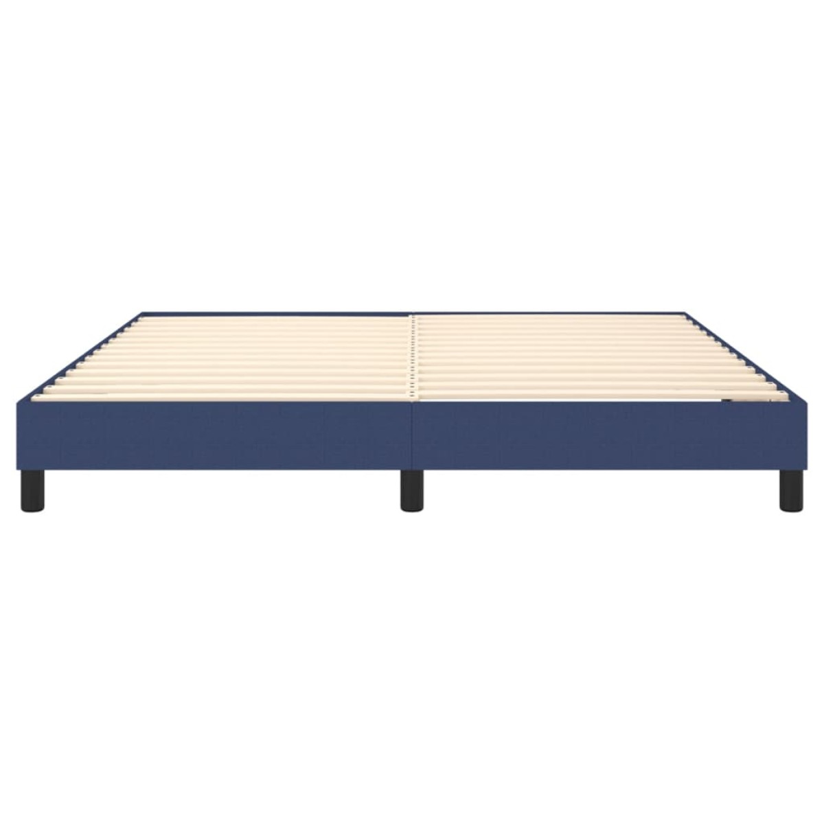 vidaXL Πλαίσιο Κρεβατιού Boxspring Μπλε 180x200 εκ. Υφασμάτινο