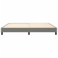 vidaXL Πλαίσιο Κρεβατιού Boxspring Σκούρο Γκρι 200x200 εκ. Υφασμάτινο