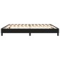 vidaXL Πλαίσιο Κρεβατιού Boxspring Μαύρο 200x200 εκ. Υφασμάτινο