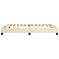vidaXL Πλαίσιο Κρεβατιού Boxspring Κρεμ 200x200 εκ. Υφασμάτινο