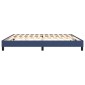 vidaXL Πλαίσιο Κρεβατιού Boxspring Μπλε 200x200 εκ. Υφασμάτινο