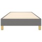 vidaXL Πλαίσιο Κρεβατιού Boxspring Σκούρο Γκρι 80x200 εκ. Υφασμάτινο