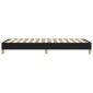 vidaXL Πλαίσιο Κρεβατιού Boxspring Μαύρο 80 x 200 εκ. Υφασμάτινο