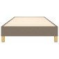 vidaXL Πλαίσιο Κρεβατιού Boxspring Taupe 80 x 200 εκ. Υφασμάτινο