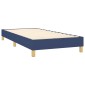 vidaXL Πλαίσιο Κρεβατιού Boxspring Μπλε 80 x 200 εκ. Υφασμάτινο
