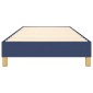 vidaXL Πλαίσιο Κρεβατιού Boxspring Μπλε 80 x 200 εκ. Υφασμάτινο