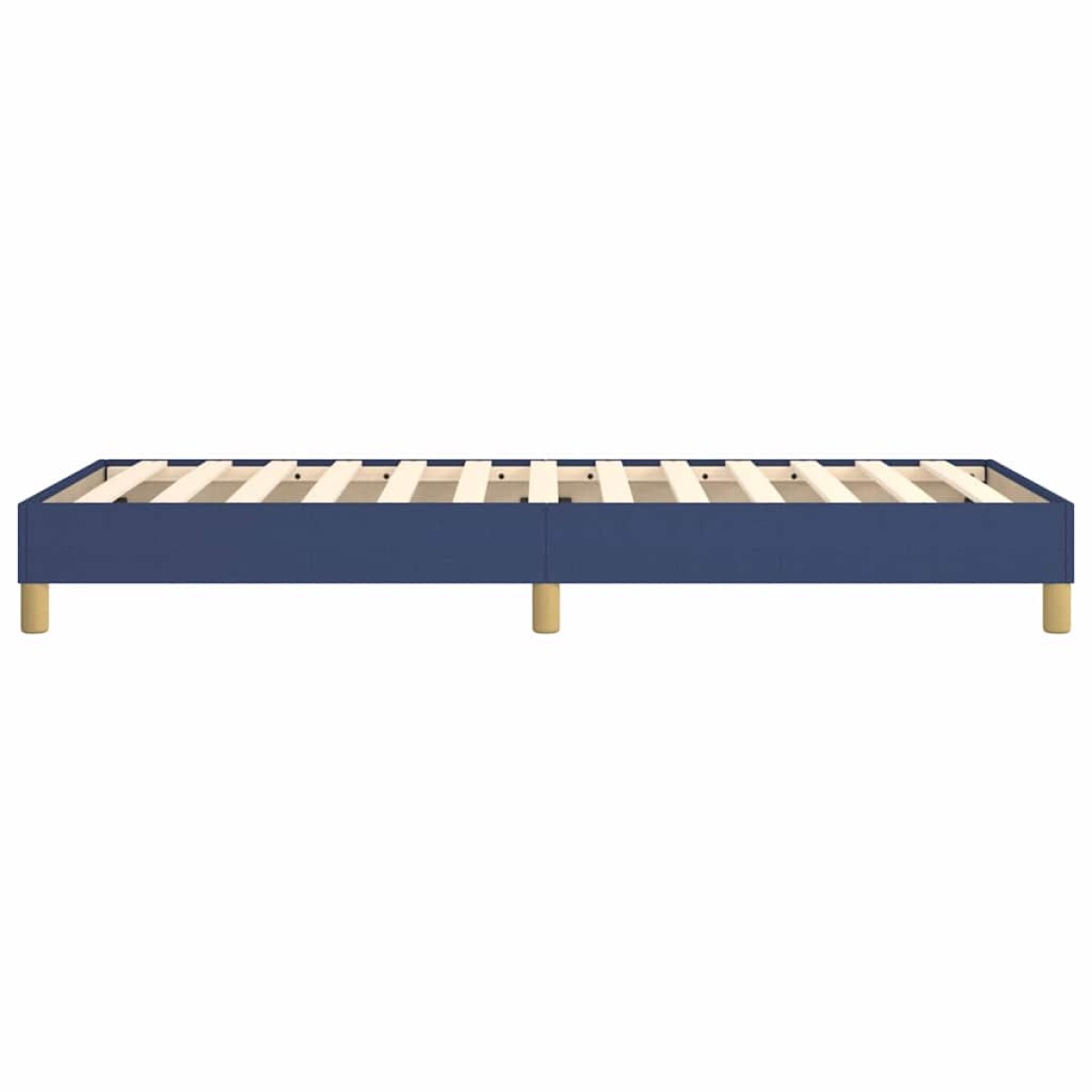 vidaXL Πλαίσιο Κρεβατιού Boxspring Μπλε 80 x 200 εκ. Υφασμάτινο