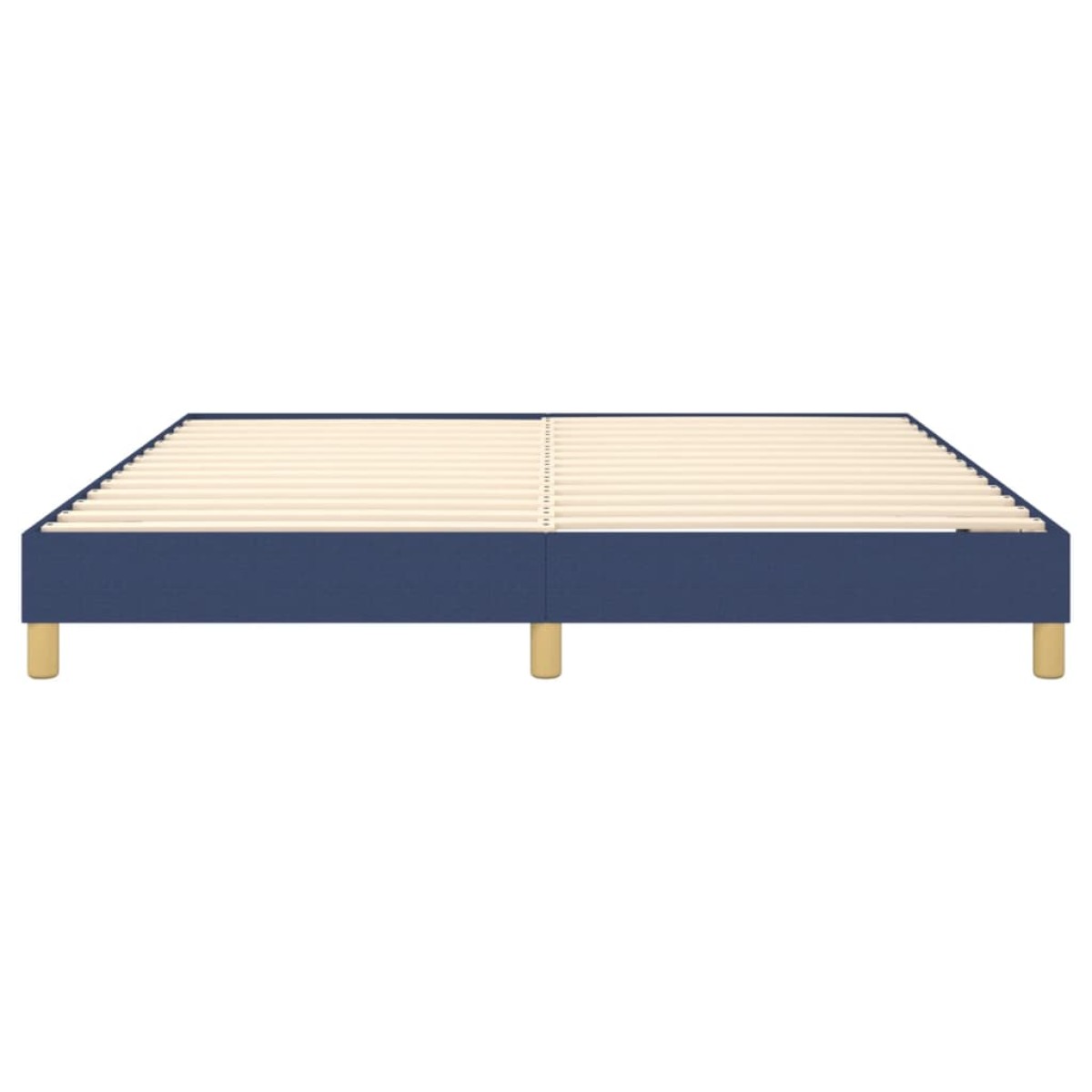 vidaXL Πλαίσιο Κρεβατιού Boxspring Μπλε 180x200 εκ. Υφασμάτινο