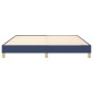 vidaXL Πλαίσιο Κρεβατιού Boxspring Μπλε 180x200 εκ. Υφασμάτινο