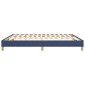 vidaXL Πλαίσιο Κρεβατιού Boxspring Μπλε 180x200 εκ. Υφασμάτινο