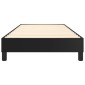 vidaXL Πλαίσιο Κρεβατιού Boxspring Μαύρο 80 x 200 εκ. Συνθετικό Δέρμα