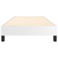 vidaXL Πλαίσιο Κρεβατιού Boxspring Λευκό 80 x 200 εκ. Συνθετικό Δέρμα