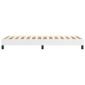 vidaXL Πλαίσιο Κρεβατιού Boxspring Λευκό 80 x 200 εκ. Συνθετικό Δέρμα