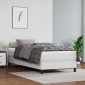 vidaXL Πλαίσιο Κρεβατιού Boxspring Λευκό 90x190 εκ. Συνθετικό Δέρμα