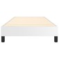 vidaXL Πλαίσιο Κρεβατιού Boxspring Λευκό 90x200 εκ. Συνθετικό Δέρμα