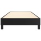 vidaXL Πλαίσιο Κρεβατιού Boxspring Μαύρο 100x200 εκ. Συνθετικό Δέρμα