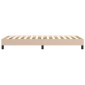 vidaXL Πλαίσιο Κρεβατιού Boxspring Καπουτσίνο 100x200εκ. Συνθετ. Δέρμα