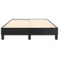 vidaXL Πλαίσιο Κρεβατιού Boxspring Μαύρο 120 x 200 εκ. Συνθετικό Δέρμα