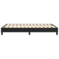 vidaXL Πλαίσιο Κρεβατιού Boxspring Μαύρο 120 x 200 εκ. Συνθετικό Δέρμα