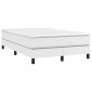 vidaXL Πλαίσιο Κρεβατιού Boxspring Λευκό 120x200 εκ. Συνθετικό Δέρμα