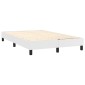 vidaXL Πλαίσιο Κρεβατιού Boxspring Λευκό 120x200 εκ. Συνθετικό Δέρμα
