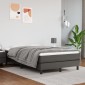 vidaXL Πλαίσιο Κρεβατιού Boxspring Γκρι 120x200 εκ. Συνθετικό Δέρμα