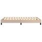 vidaXL Πλαίσιο Κρεβατιού Boxspring Καπουτσίνο 120x200εκ. Συνθετ. Δέρμα