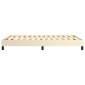 vidaXL Πλαίσιο Κρεβατιού Boxspring Κρεμ 140x200 εκ. Συνθετικό Δέρμα
