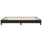 vidaXL Πλαίσιο Κρεβατιού Boxspring Μαύρο 160x200 εκ. Συνθετικό Δέρμα