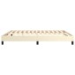 vidaXL Πλαίσιο Κρεβατιού Boxspring Κρεμ 180x200 εκ. Συνθετικό Δέρμα
