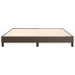 vidaXL Πλαίσιο Κρεβατιού Boxspring Καφέ 180x200 εκ. Συνθετικό Δέρμα