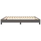vidaXL Πλαίσιο Κρεβατιού Boxspring Γκρι 180x200 εκ. Συνθετικό Δέρμα