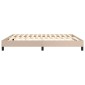 vidaXL Πλαίσιο Κρεβατιού Boxspring Καπουτσίνο 180x200εκ. Συνθετ. Δέρμα