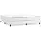 vidaXL Πλαίσιο Κρεβατιού Boxspring Λευκό 200x200 εκ. Συνθετικό Δέρμα