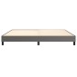 vidaXL Πλαίσιο Κρεβατιού Boxspring Γκρι 200x200 εκ. Συνθετικό Δέρμα