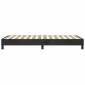 vidaXL Πλαίσιο Κρεβατιού Boxspring Μαύρο 80 x 200 εκ. Βελούδινο
